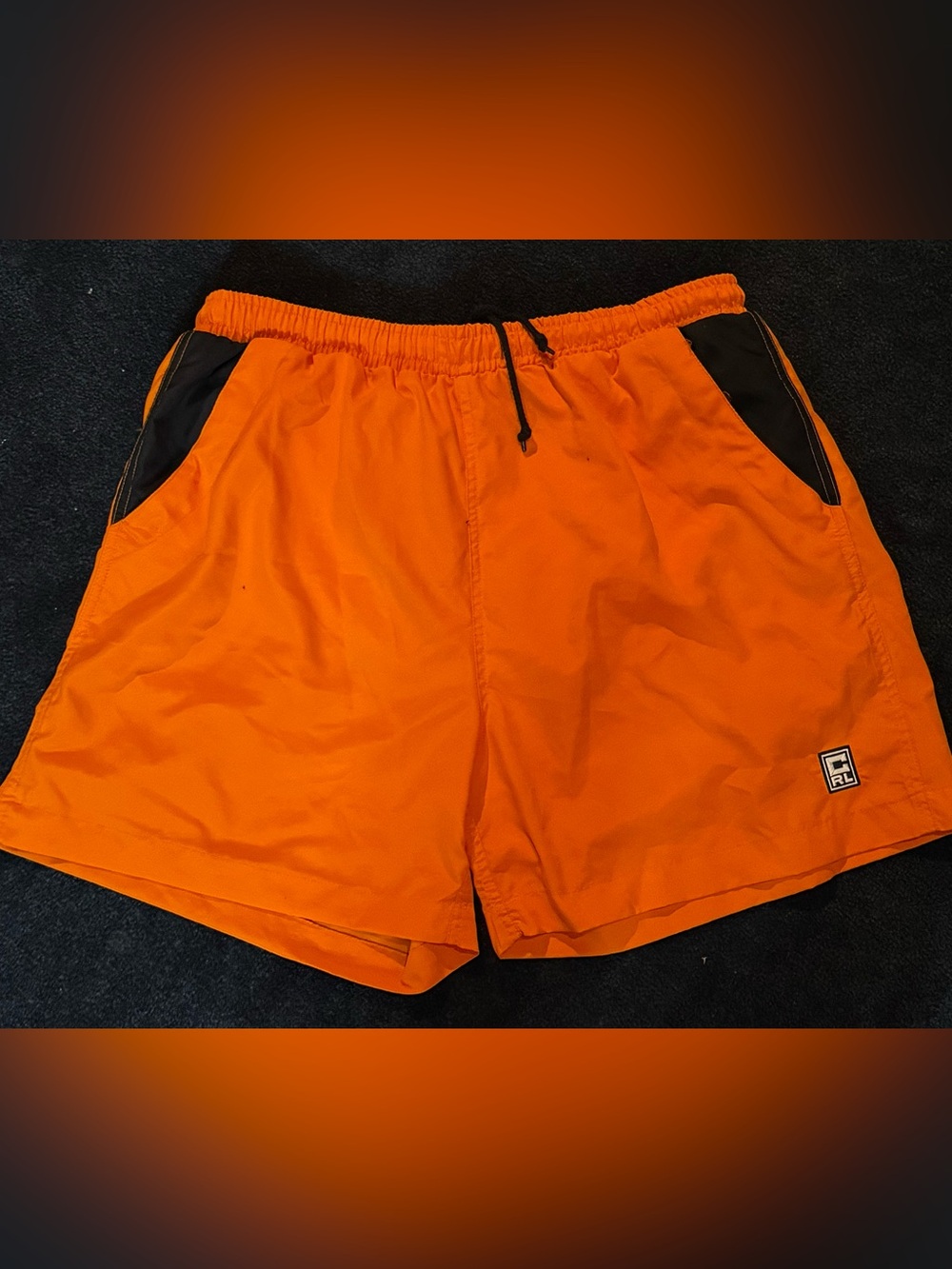 Men’s Polo Ralph Lauren - “Orange” Swim Trunks (Size: L)
